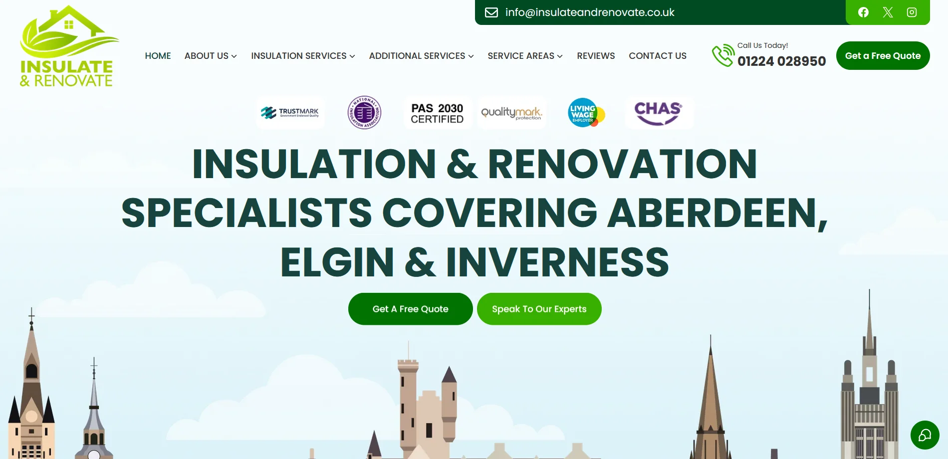 INSULATE AND RENOVATE LTD logo